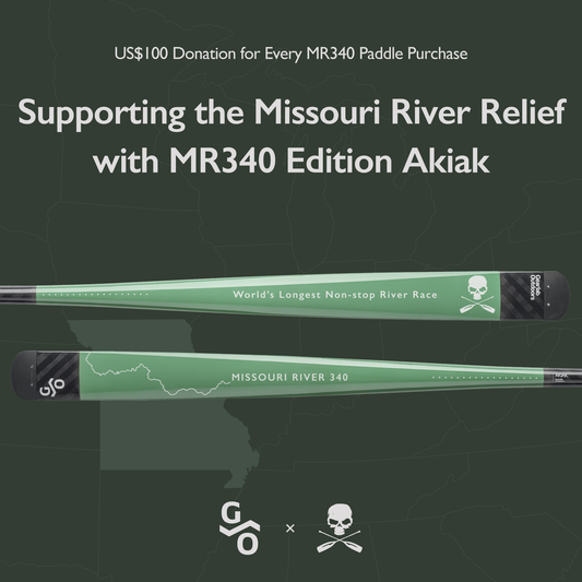 Supporting the Missouri River Relief with Gearlab Outdoors x MR340 Limited Edition Akiak Paddle