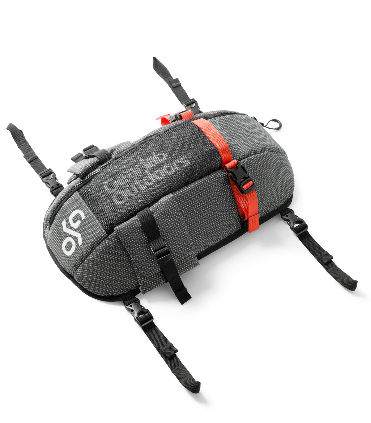 Gearlab Deck Pod - Kayak Deck Bag, Paddling Magazine Award (Holds Paddle Float, Bilge Pump), best kayak deck bag.  Deck Pod carries hydration, snacks, gadgets, and safety equipment organized on deck and close to hand for your kayak trips.