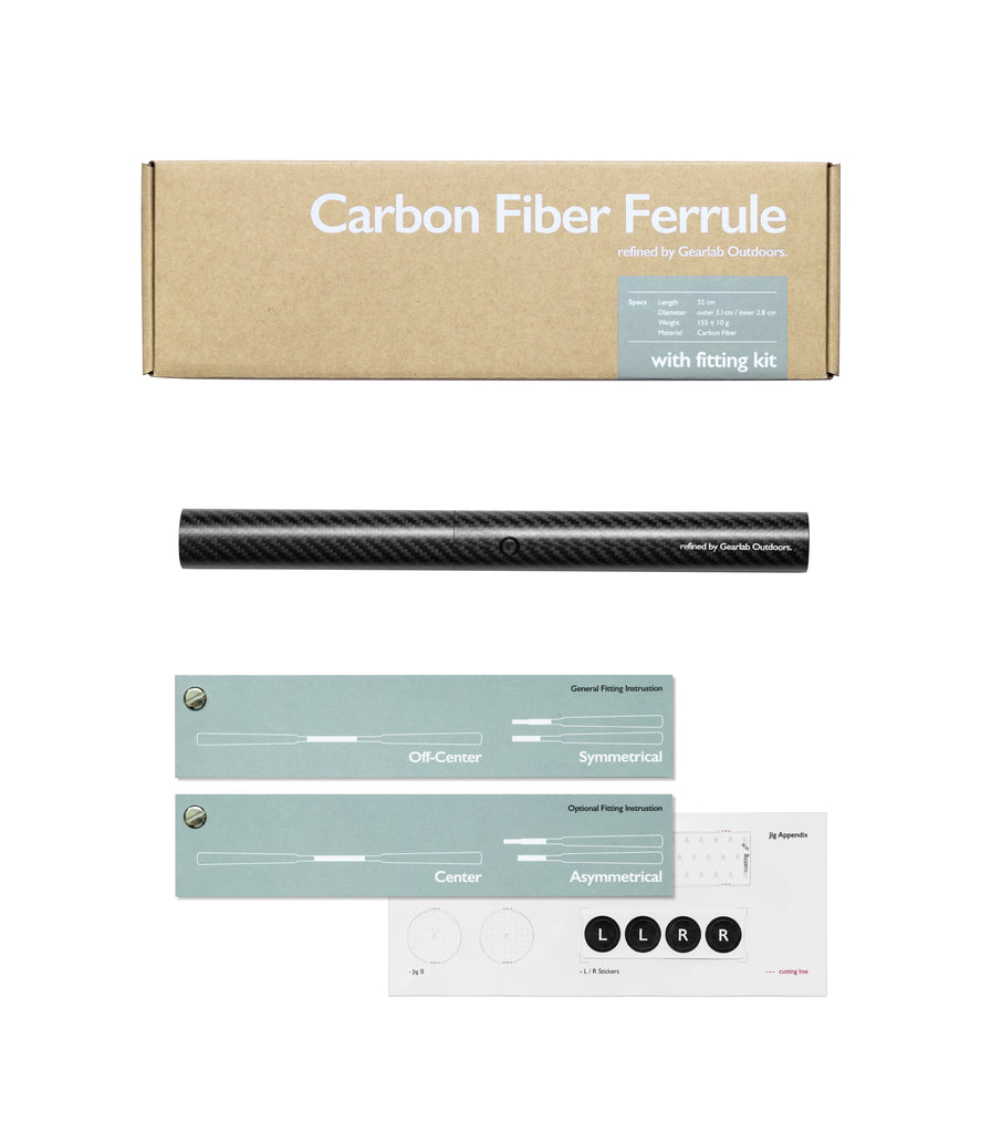 Transform Wooden Paddle into Two - Carbon Fiber Ferrule | Gearlab Outdoors