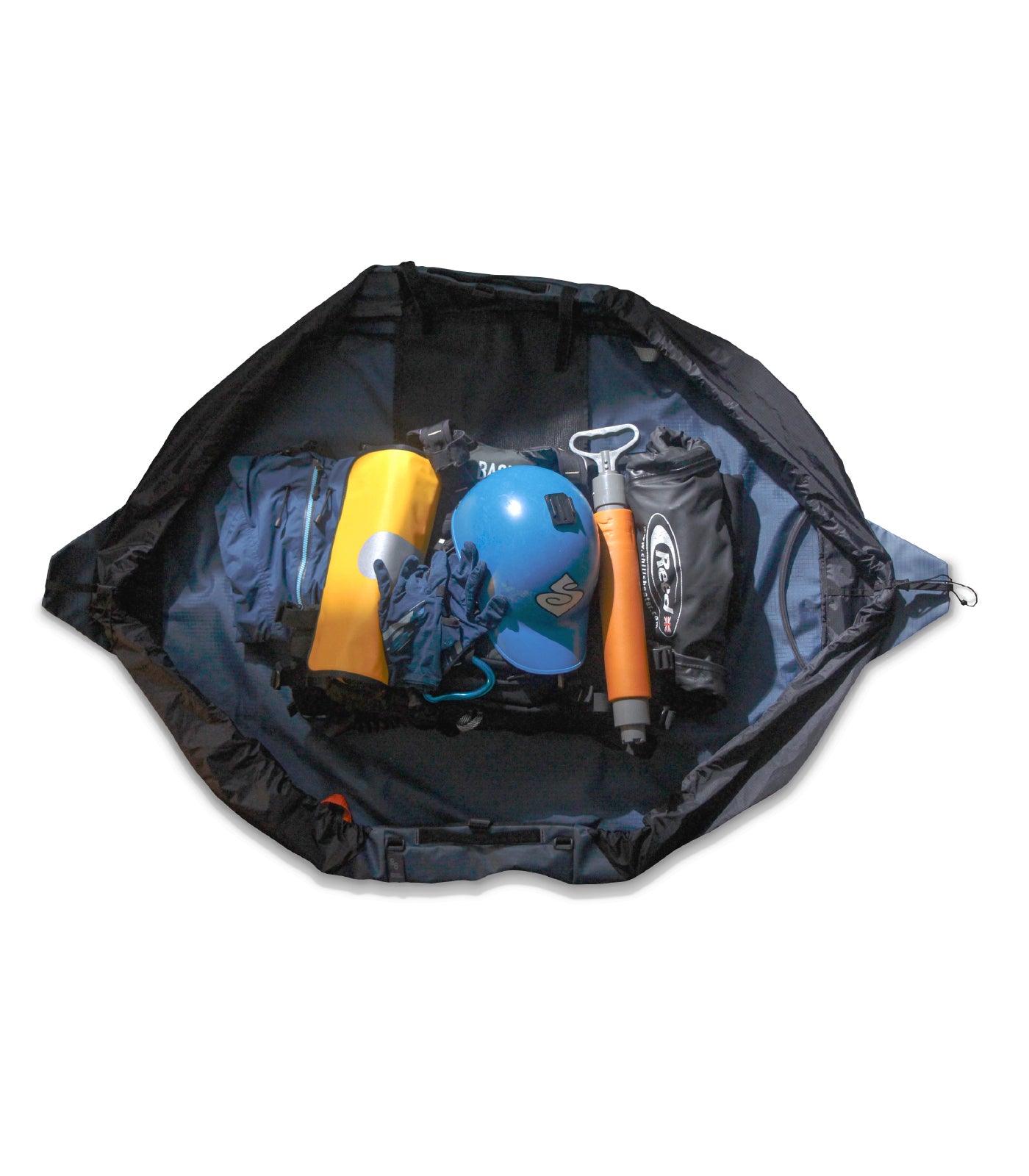 Water proof outdoor duffle bag. Discover a new way to quickly pack and move your dry and wet gears. Large seamless waterproof tarp and quick cinch cords are for outdoor gears of all sizes and shapes. Whether you're planning a day out at the beach or setting forth on a multi-day expedition, we got you wrapped and ready to go.
